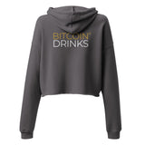 Bitcoin® Women’s Crop Hoodie - Bold and Stylish