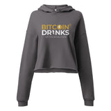 Bitcoin® Women’s Crop Hoodie - Bold and Stylish