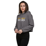 Bitcoin® Women’s Crop Hoodie - Bold and Stylish