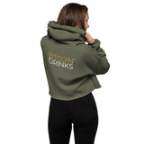 Bitcoin® Women’s Crop Hoodie - Bold and Stylish