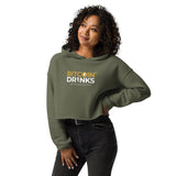 Bitcoin® Women’s Crop Hoodie - Bold and Stylish