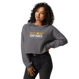 Bitcoin® Women’s Crop Hoodie - Bold and Stylish